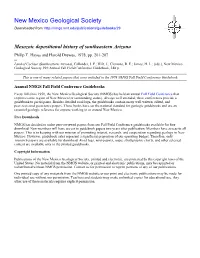 Mesozoic Depositional History of Southeastern Arizona Philip T