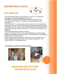 Senioren Regio Liestal Wir Über Uns Gemeinsam Sind