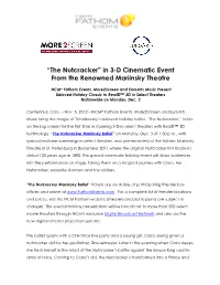 The Nutcracker Fathom Event