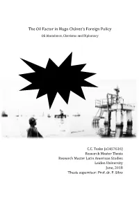 The Oil Factor in Hugo Chávez's Foreign Policy