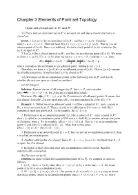 Elements of Point Set Topology