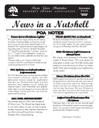 News in a Nutshell POA NOTES