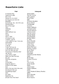 Repertoire Liste.Xlsx