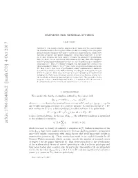 Arxiv:1706.00480V2 [Math.CO] 4 Oct 2017 Where N Ekyicesn Euneof Sequence Increasing Weakly Any Ihvrie in Vertices with Sas Atc Oyoe Ntecs F∆ of Case the in Polytope