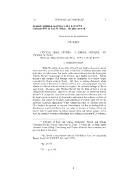 Ideology As Constraint 1