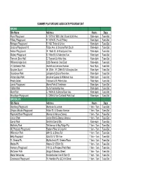 Summer PA List for Website