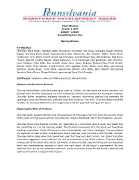 Board Meeting October 8, 2015 2:00Pm – 4:30Pm Goodwill Keystone Area