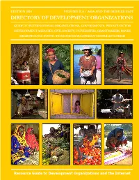 Directory of Development Organizations