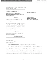 Filed: New York County Clerk 11/13/2020 11:36 Pm Index No