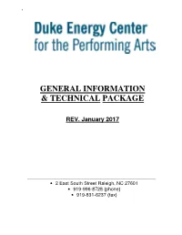 General Information & Technical Package