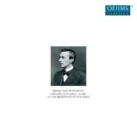 OC 1896 Korstick – Rachmaninoff 3 Booklet V05.Indd