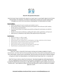 State Fair Group Event Assistant