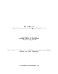 1 Theognis Revisited