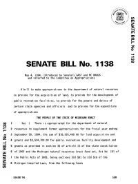 1994 Senate Introduced Bill 1138