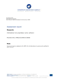 Assessment Report