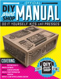 DIY Printshop Manual