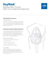 Oxymask™ Empower Best Practice