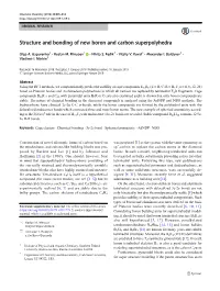 Structure and Bonding of New Boron and Carbon Superpolyhedra