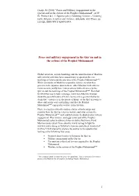 Warfare in the Qur'an and in the Actions of The