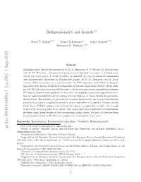Bidimensionality and Kernels1,2