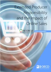 Extended Producer Responsibility and the Impact of Online Sales