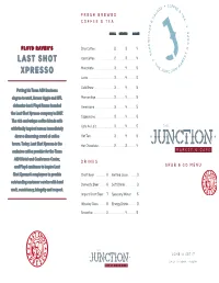 The Junction Menu