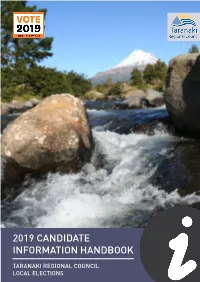 2019 Candidate Information Handbook