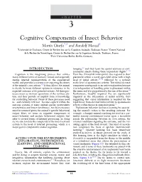 Invertebrate Learning and Memory