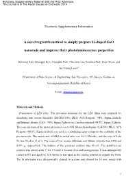 Template for Electronic Submission to ACS Journals