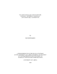 The New Journalism and Its Editors: Hunter S