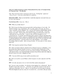 1 Interview with Fred Salvucci, Former Massachusetts Secretary Of