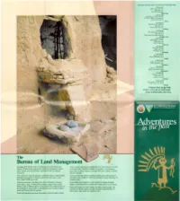 Bureau of Land Management Manages 270 Million Acres of Public Lands in the \\"Est and What We Learn About Past People and How They Adapted to Their Alaska