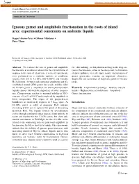 Igneous Garnet and Amphibole Fractionation in the Roots of Island Arcs: Experimental Constraints on Andesitic Liquids