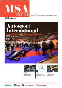 Autosport International MSA Round-Up, Pages 2-5