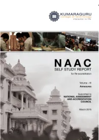 NAAC SELF STUDY REPORT for Re-Accreditation
