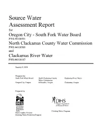 Source Water Assessment Report