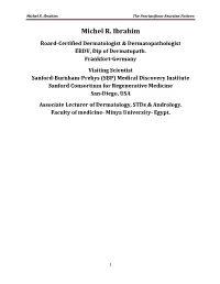 Michel R. Ibrahim the Psoriasiform Reaction Pattern