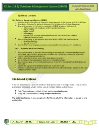 P1 Sec 1.8.1) Database Management System(DBMS) with Majid Tahir