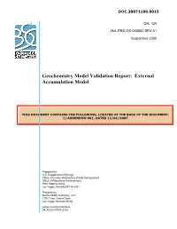 ANL-EBS-GS-000002, Rev. 01, Addendum