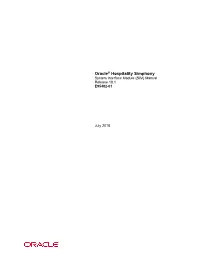 System Interface Module Manual