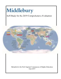 Middlebury Self-Study for the 2019 Comprehensive Evaluation