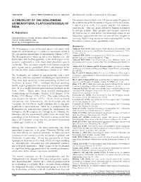 Rajmohana Checklist of Scelionidae of India 1570 FINAL