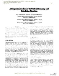 A Comprehensive Review for Central Processing Unit Scheduling Algorithm