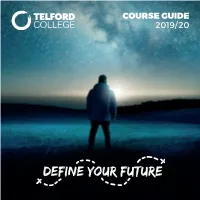 COURSE GUIDE 2019/20 Define Your Future AMAZING Job