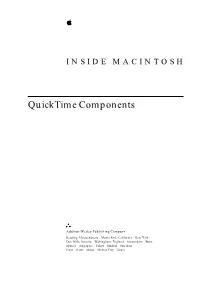 Quicktime Components