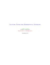 Elementary Differential Geometry