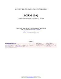 Guardant Health, Inc. Form 10-Q Quarterly Report Filed 2021-08-05