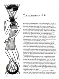 The Secret Name of Ra