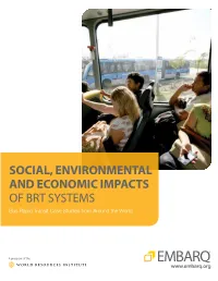 Bus Rapid Transit Case Studies from Around the World