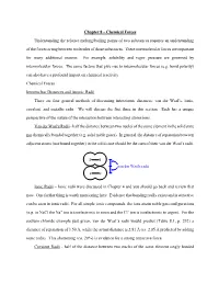 Chemical Forces Understanding the Relative Melting/Boiling Points of Two